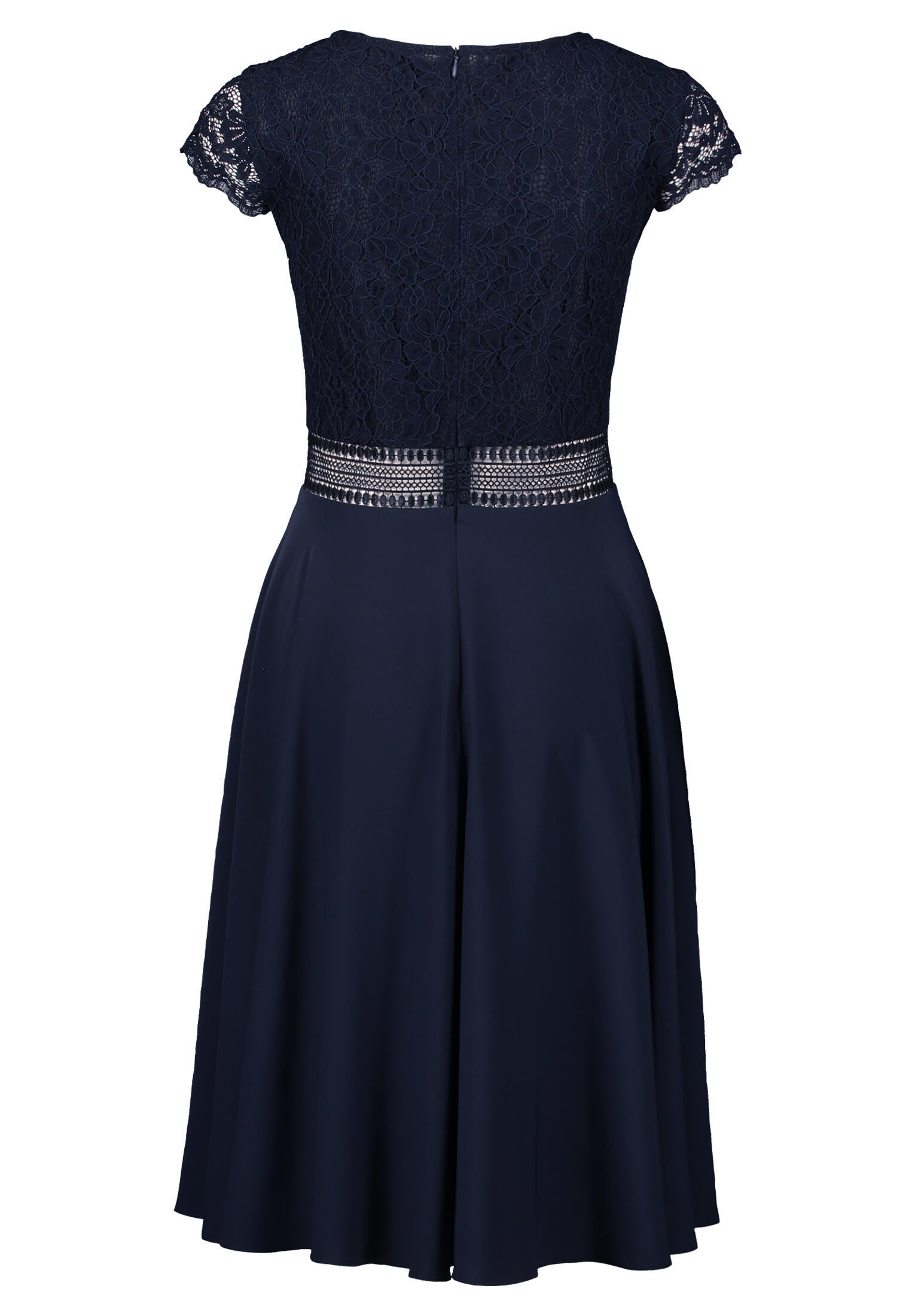 Cocktailkleid aus Spitze - 8541-Night Sky - Blau