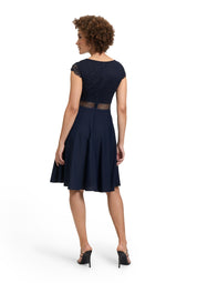 Cocktailkleid aus Spitze - 8541-Night Sky - Blau