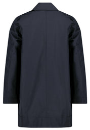 Übergangsjacke mit aufliegendem Kragen - 8538-Deep Navy - Blau