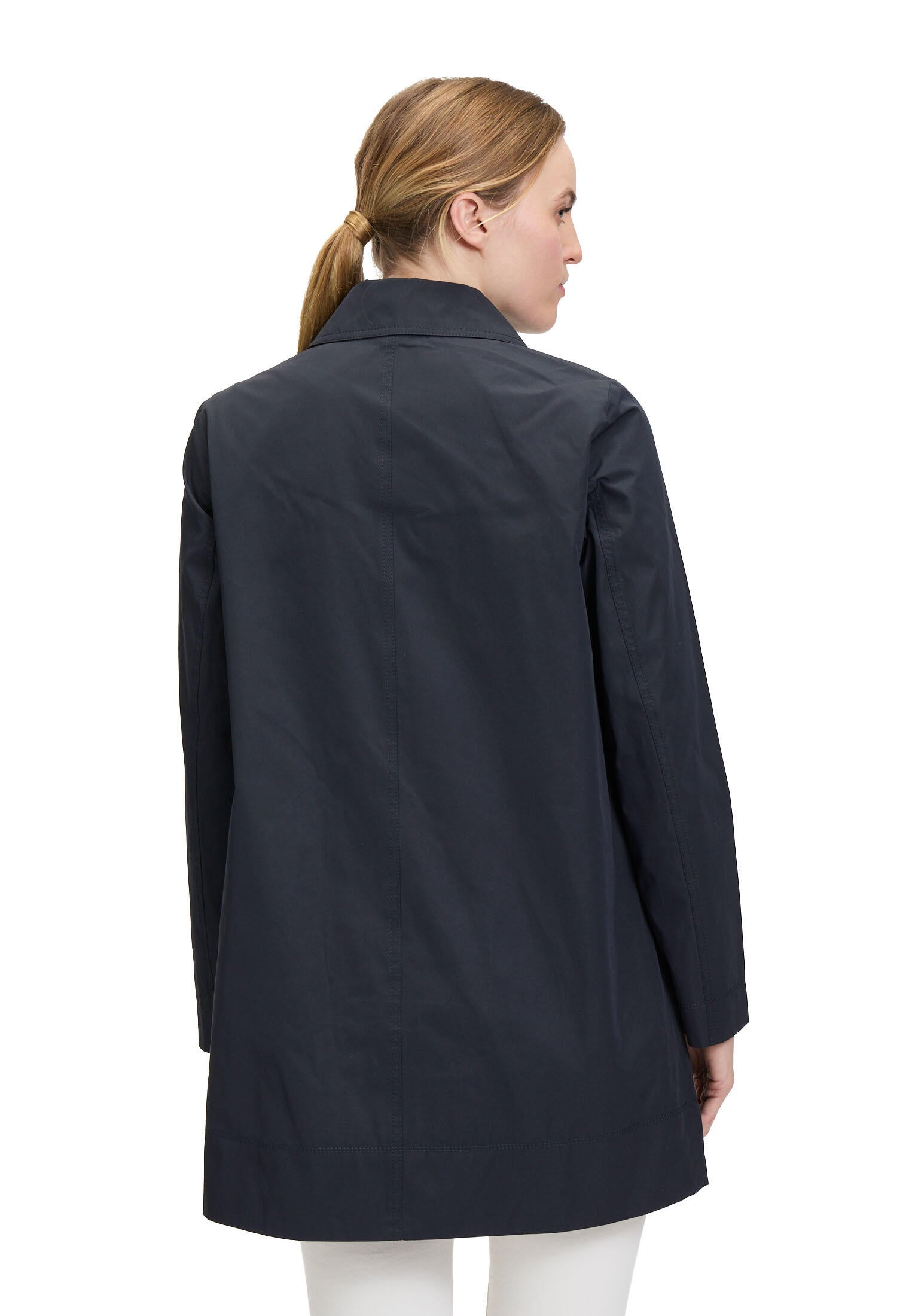 Übergangsjacke mit aufliegendem Kragen - 8538-Deep Navy - Blau