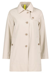 Übergangsjacke mit aufliegendem Kragen - 9104-Pastel Sand - Beige