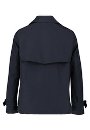 Übergangsjacke mit aufliegendem Kragen - 8538-Deep Navy - Blau