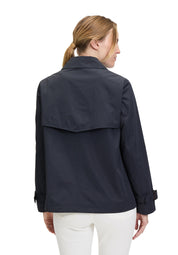 Übergangsjacke mit aufliegendem Kragen - 8538-Deep Navy - Blau