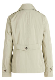 Übergangsjacke mit aufliegendem Kragen - 5477-Slate Green - Grün