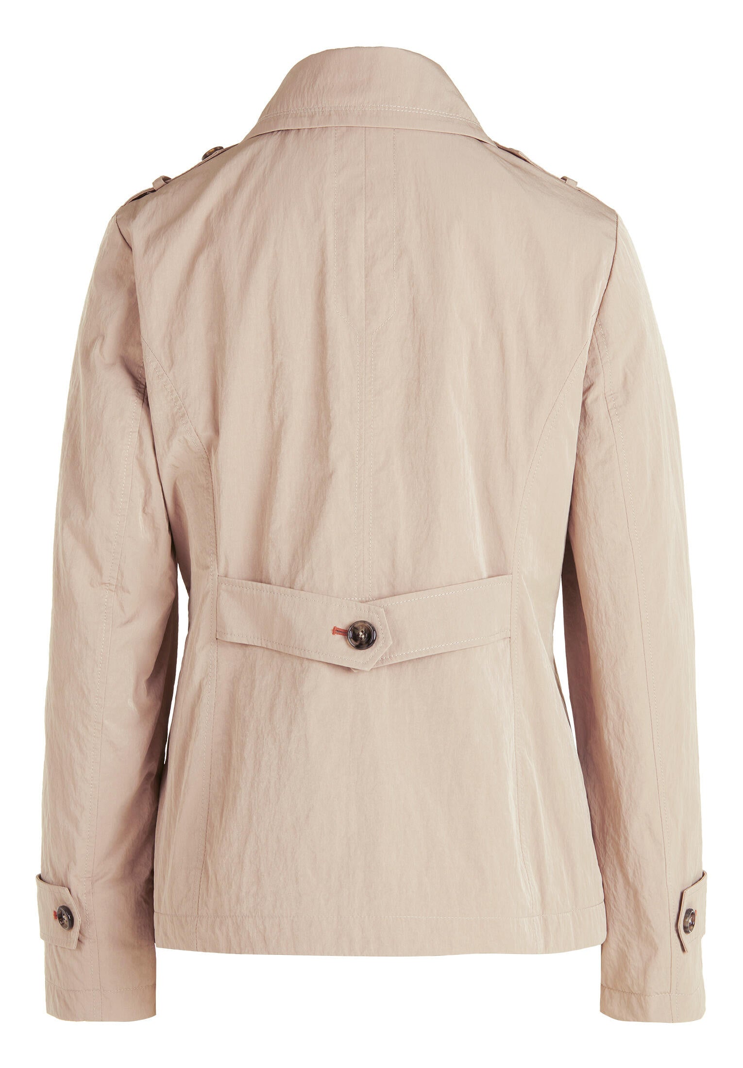 Übergangsjacke mit aufliegendem Kragen - 7310-Light Taupe - Beige