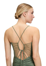 Abendkleid Maxi - 5850-Green/Green - Grün