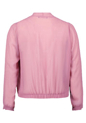 Blusenjacke aus Chiffon - 4415-Desert Rose - Rosa