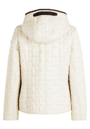 Steppjacke mit Stehkragen - 1158-Pearl Cream - Creme