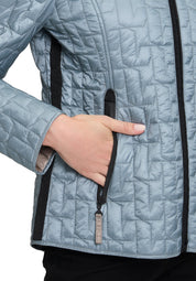 Steppjacke mit Stehkragen - 8486-Citadel - Blau