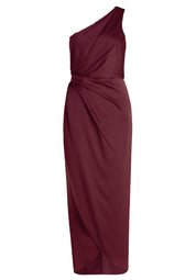 Abendkleid Maxi - 4715-Deep Dahlia - Rot