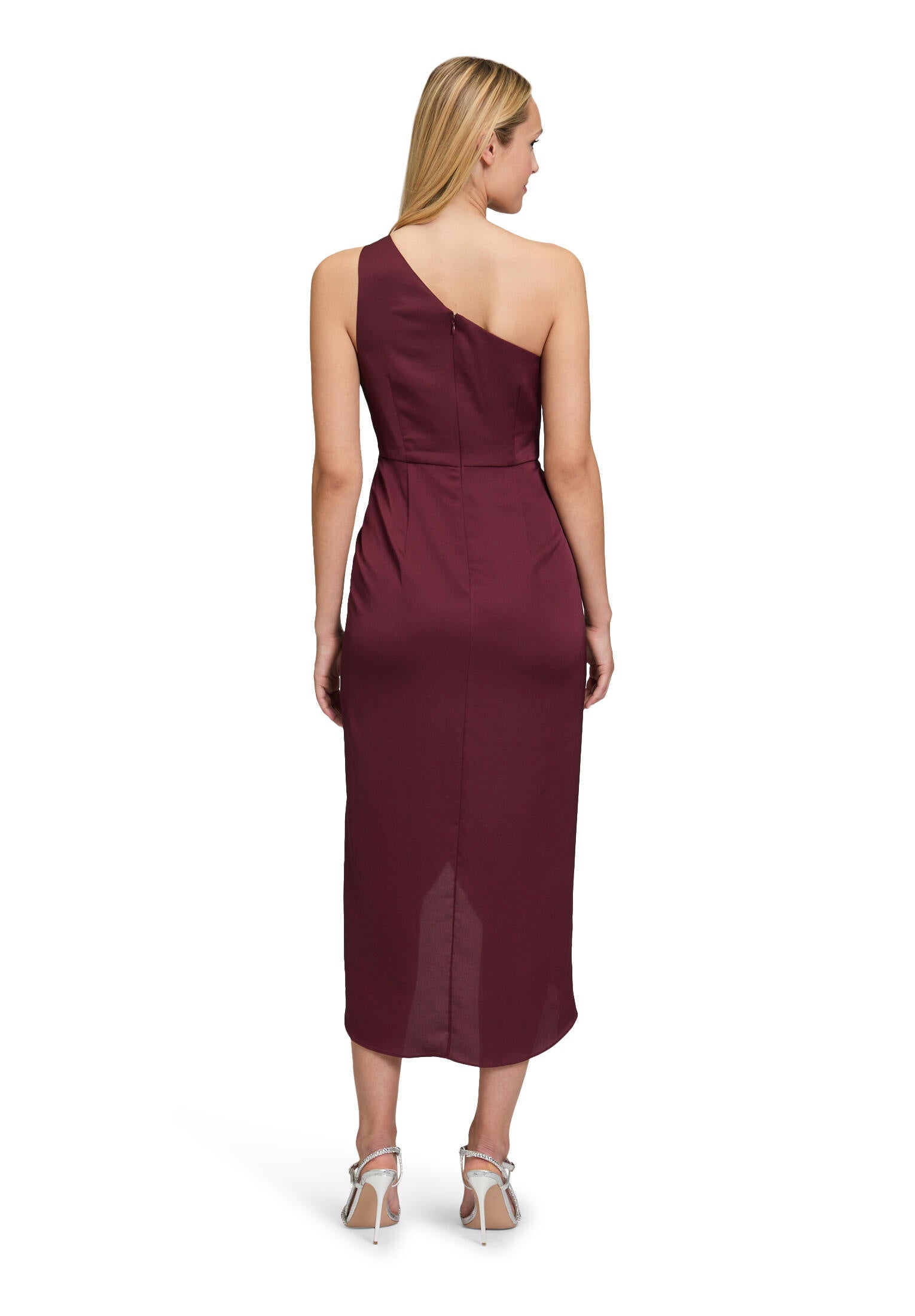 Abendkleid Maxi - 4715-Deep Dahlia - Rot