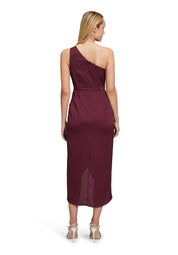 Abendkleid Maxi - 4715-Deep Dahlia - Rot