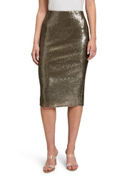 Pailletten-Rock - 7387-Turf - Khaki