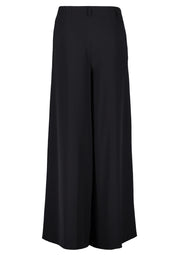 Anzughose Wide Leg - 9045-Black - Schwarz