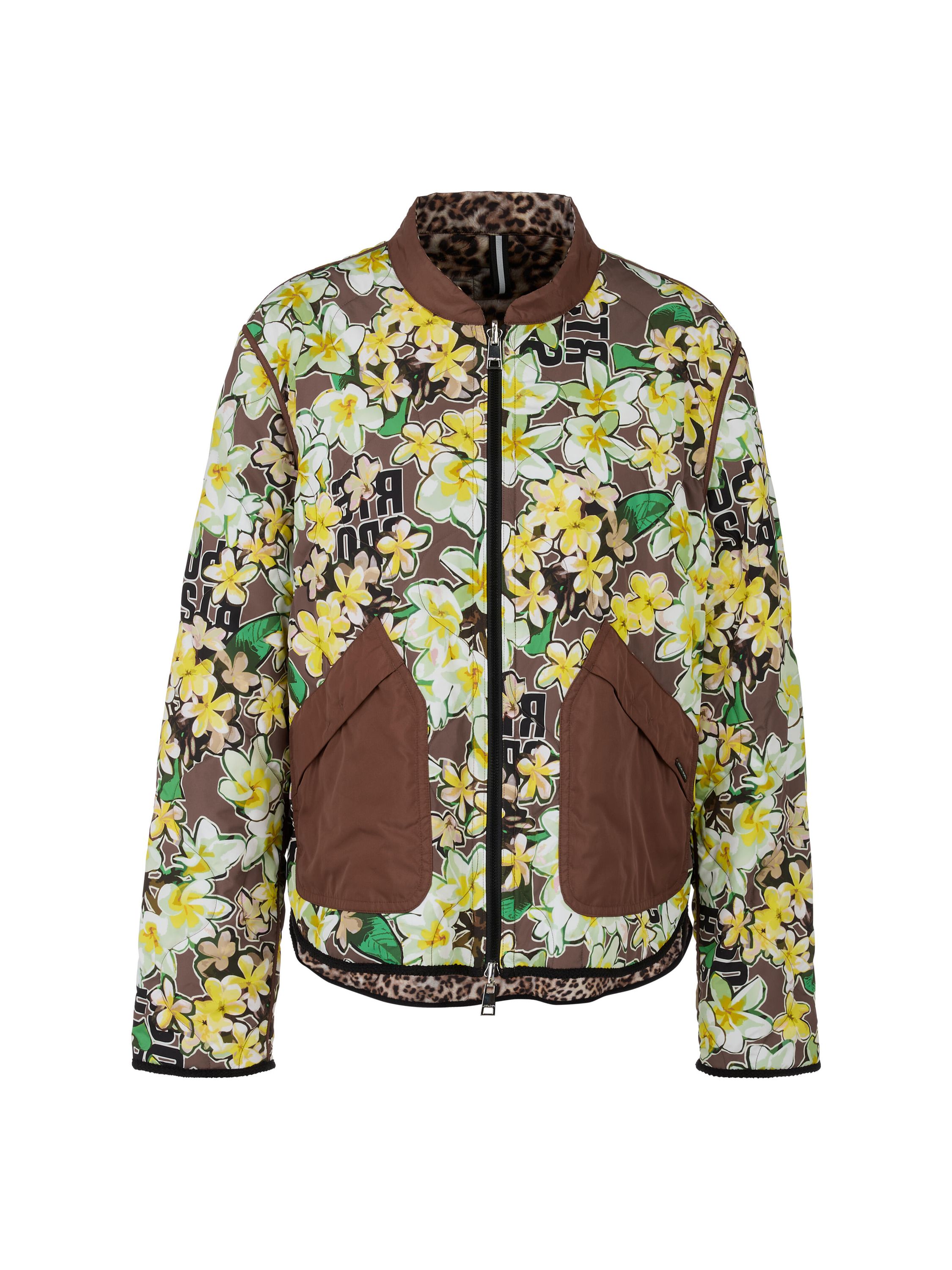 Wendejacke mit Stehkragen - 678 - Braun