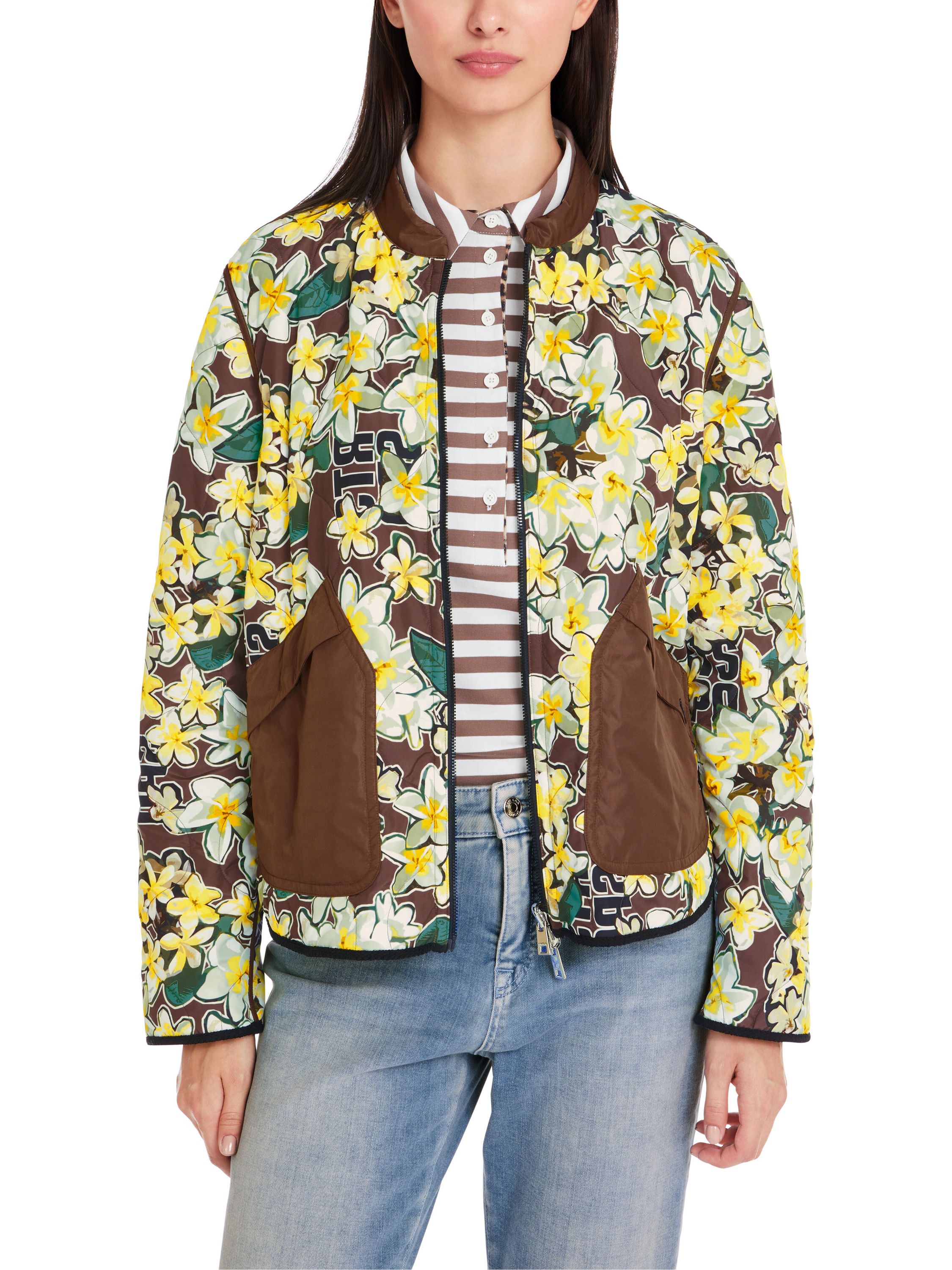 Wendejacke mit Stehkragen - 678 - Braun
