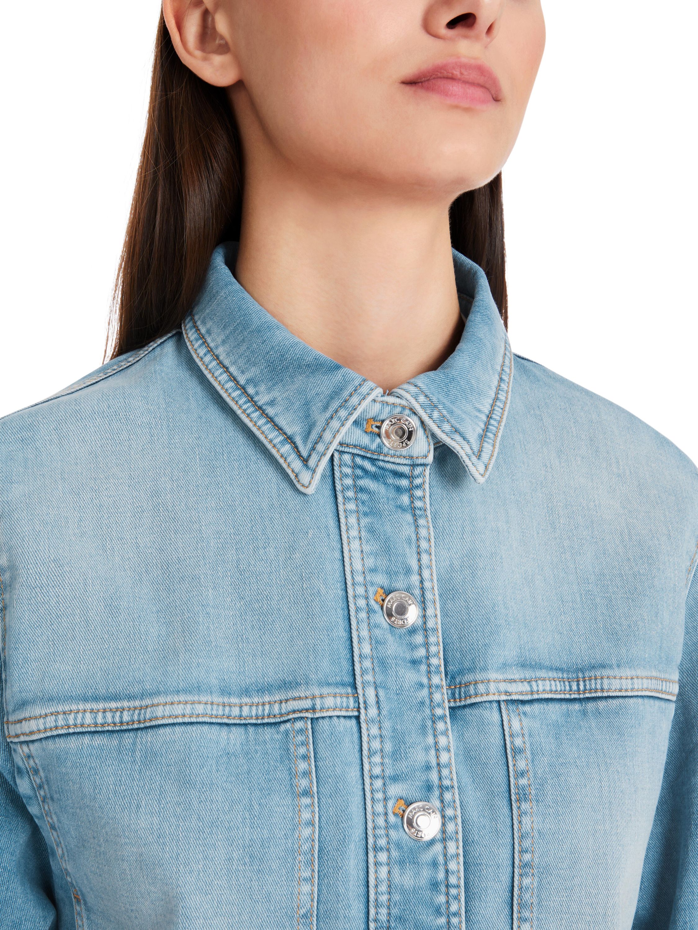 Jeansjacke aus Baumwolle - 351 - Blau