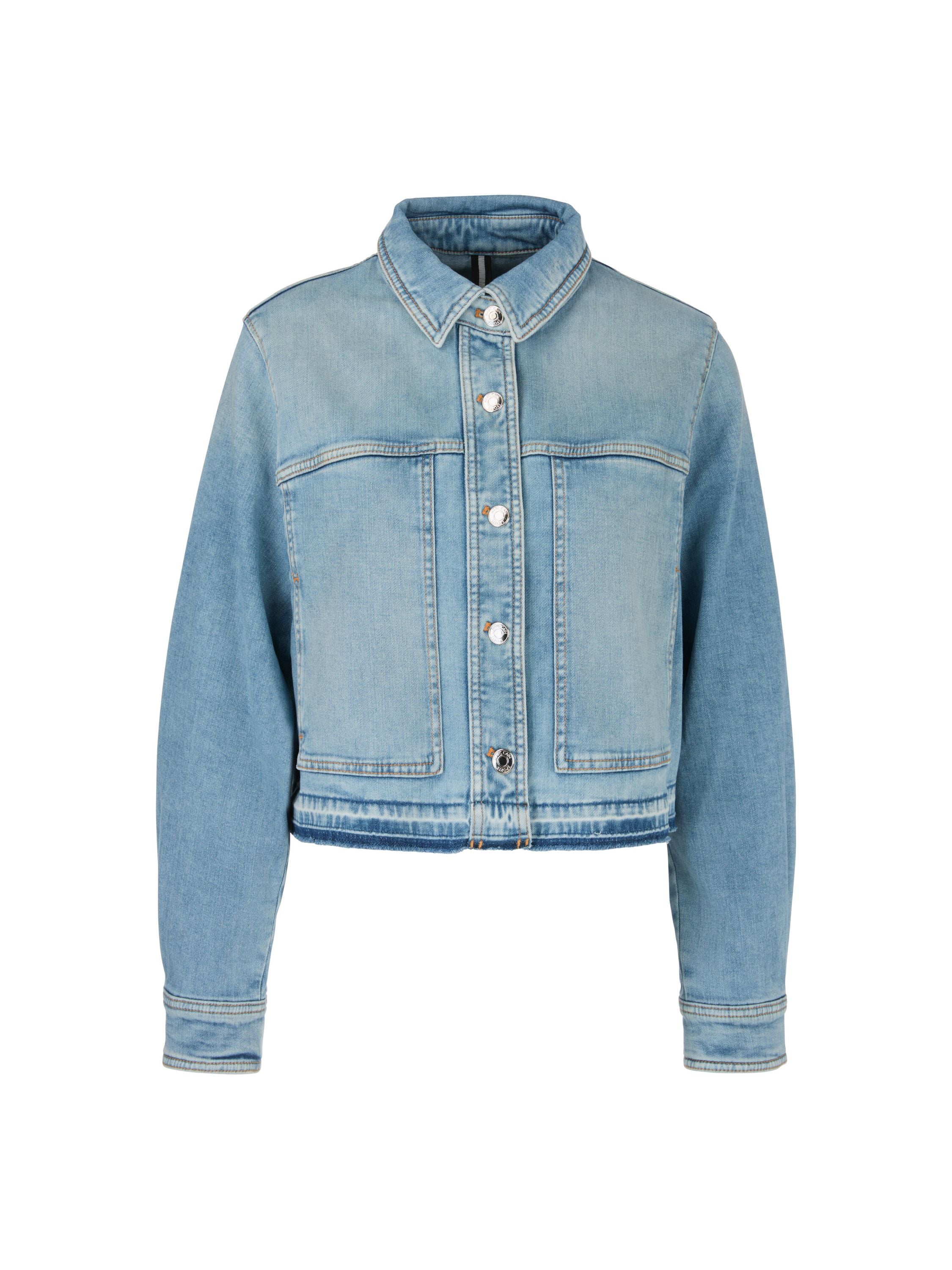 Jeansjacke aus Baumwolle - 351 - Blau