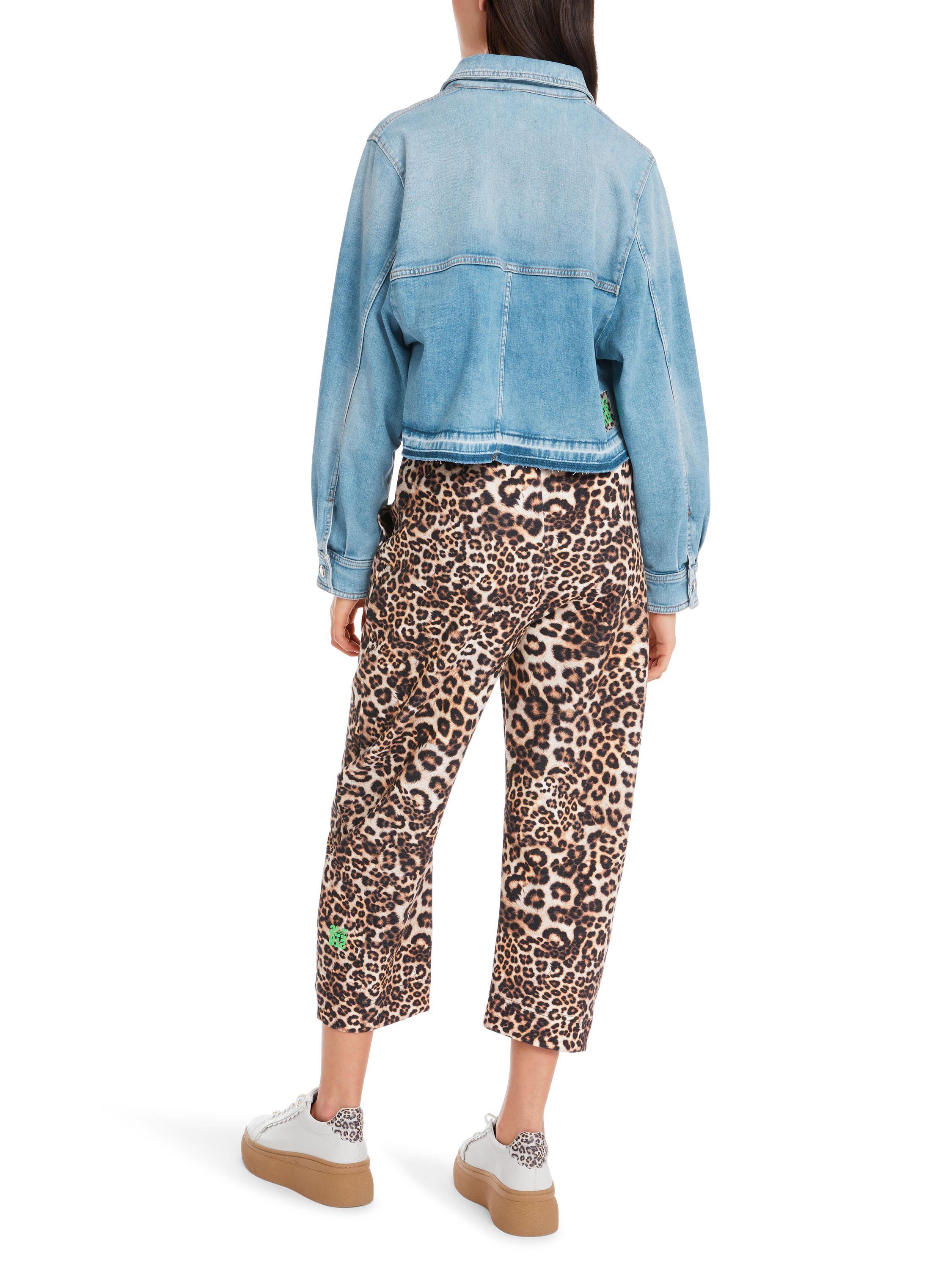 Jeansjacke aus Baumwolle - 351 - Blau