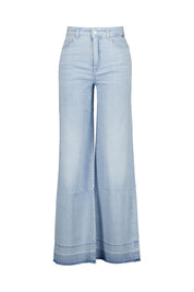 Jeans High Waist Wide Leg - 351 - Blau