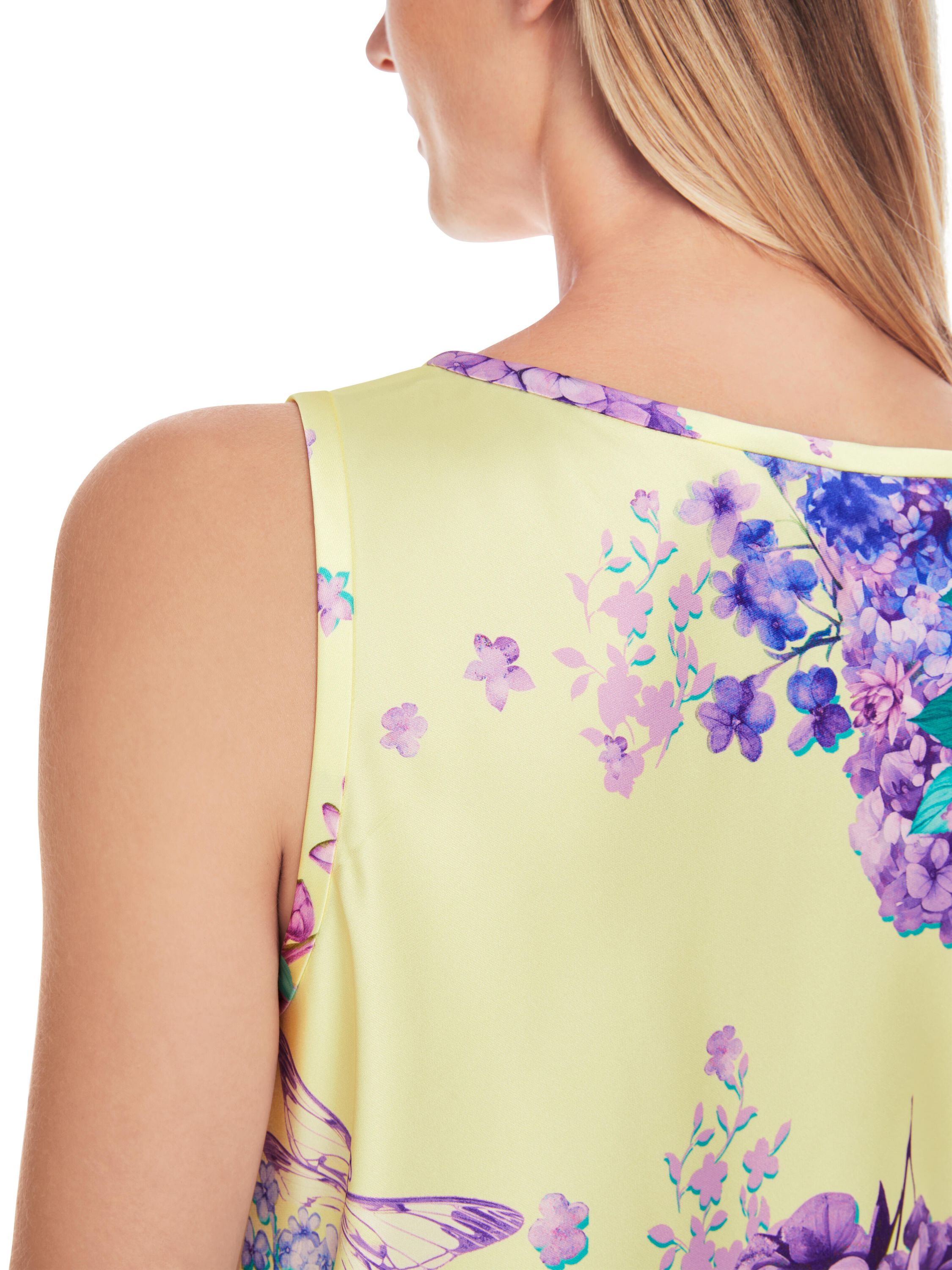 Satin-Top RETHINK TOGETHER - 405 - Gelb