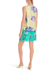 Satin-Top RETHINK TOGETHER - 405 - Gelb