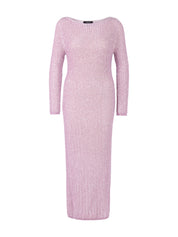 Strickkleid Maxi - 707 - Rosa