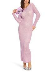 Strickkleid Maxi - 707 - Rosa