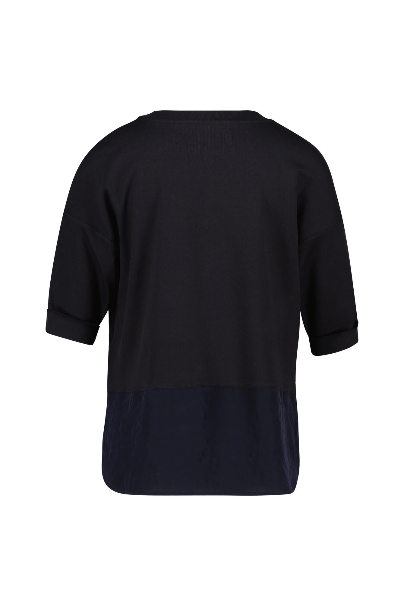 T-Shirt aus Baumwolle - 395 - Blau