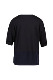 T-Shirt aus Baumwolle - 395 - Blau