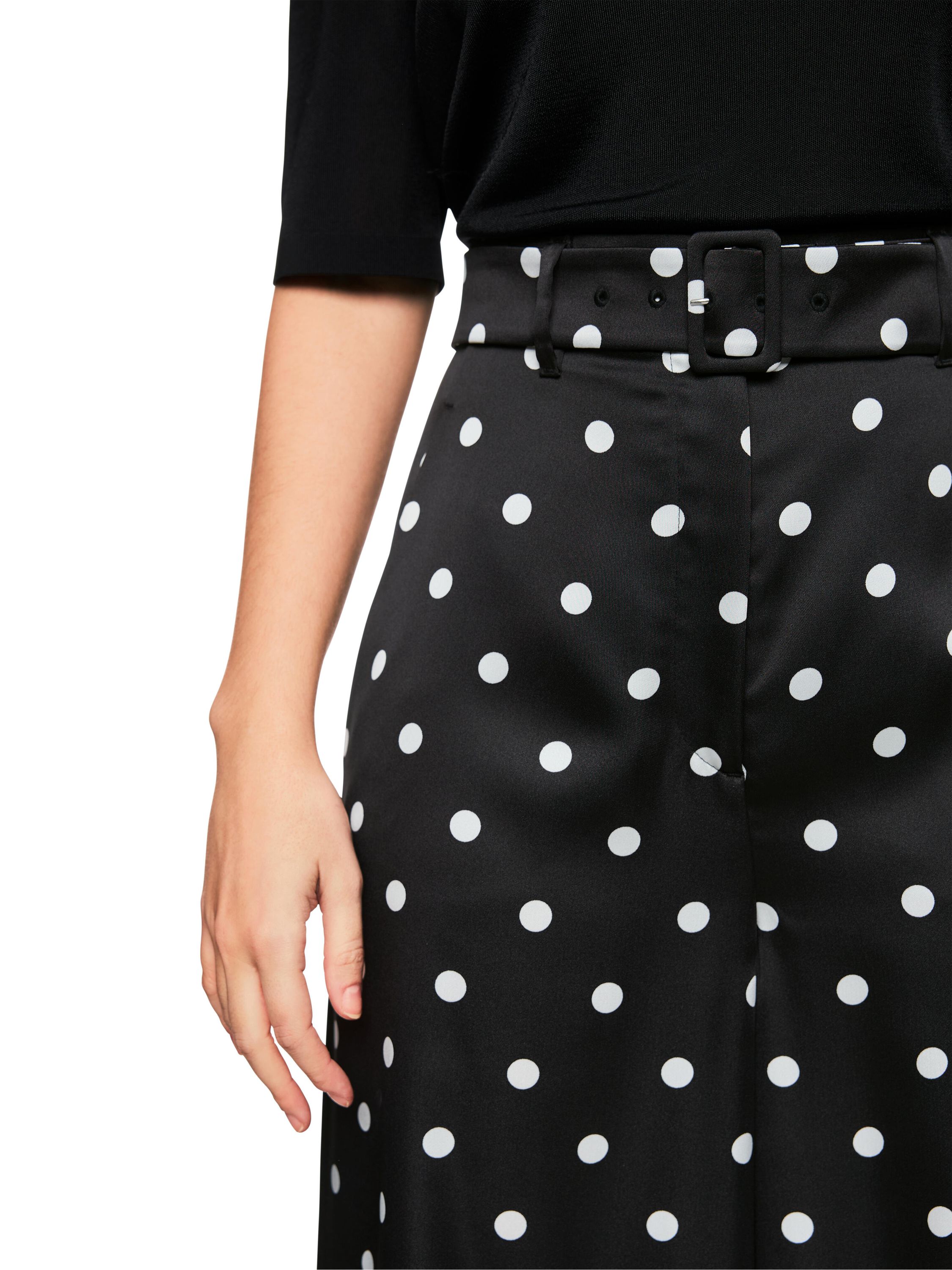 Hose WAUKEE Wide Leg - 910 - Schwarz