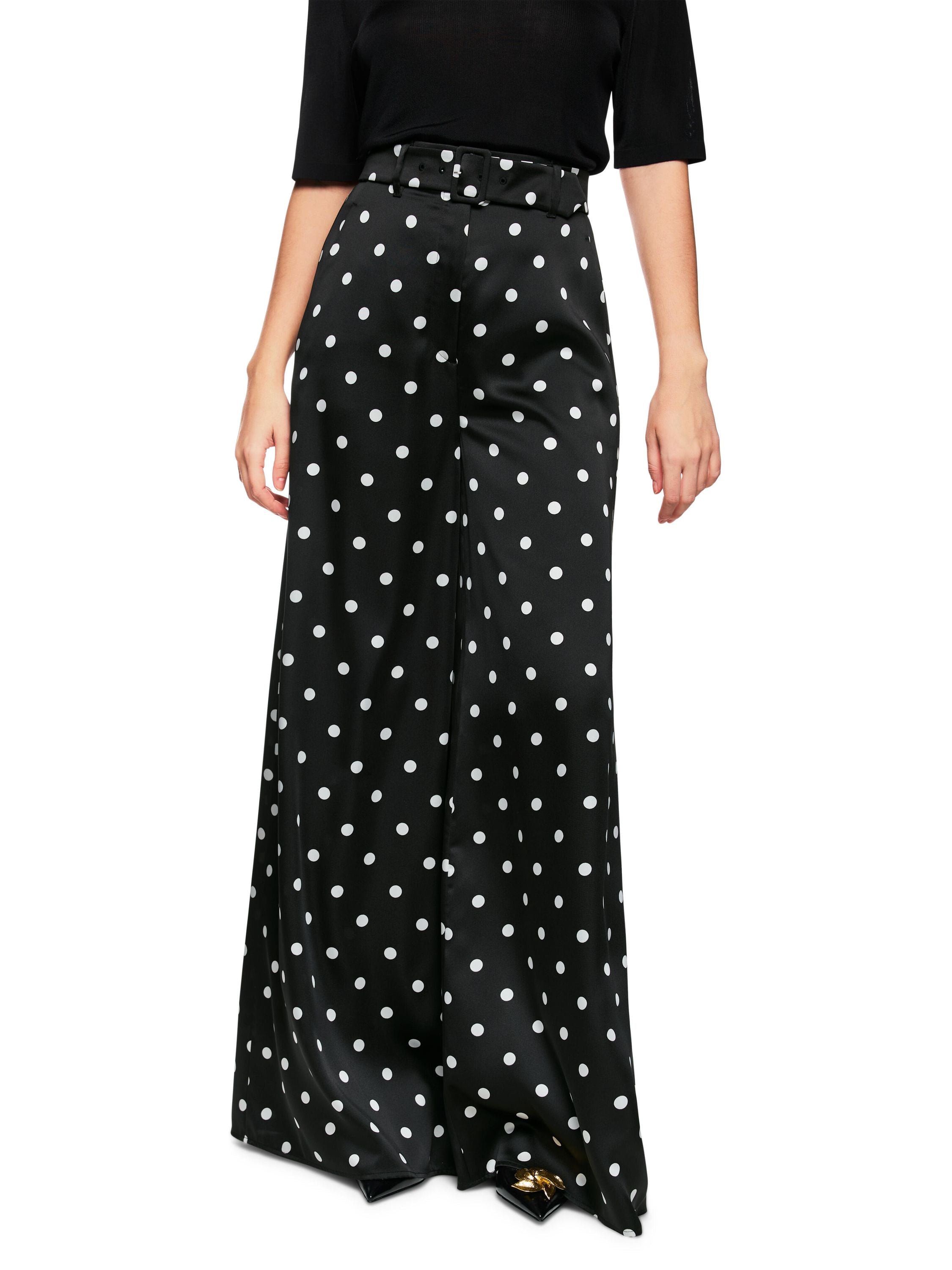 Hose WAUKEE Wide Leg - 910 - Schwarz