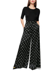 Hose WAUKEE Wide Leg - 910 - Schwarz