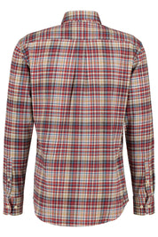 Flanellhemd kariert - 8333-Red Madras - Rot