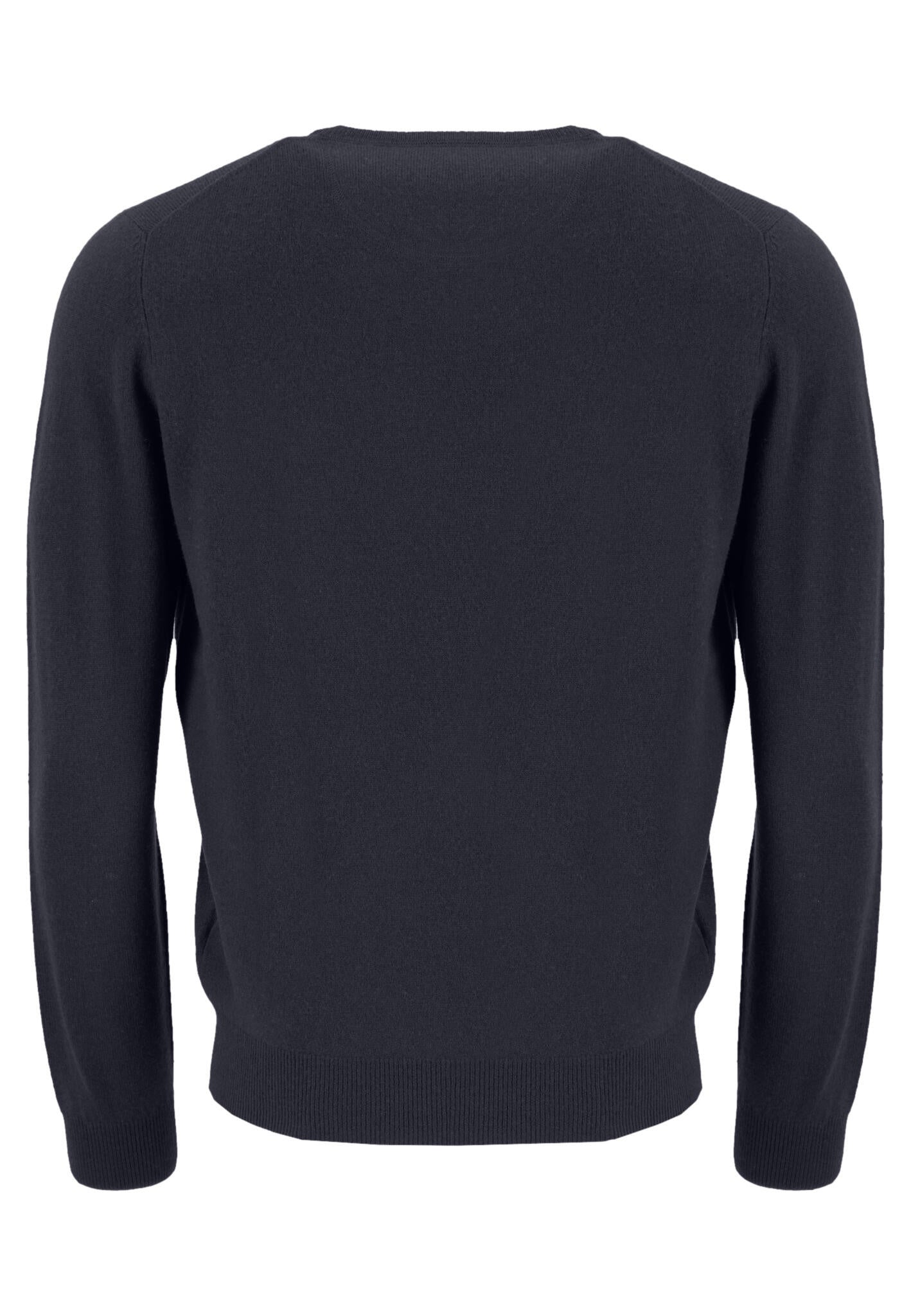 Feiner Strickpullover - 685-Navy - Blau