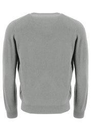 Feiner Strickpullover - 912-Silver - Grau