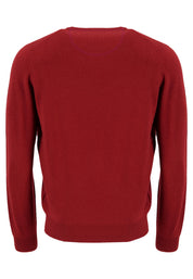 Feiner Strickpullover - 306-Winter Red - Rot