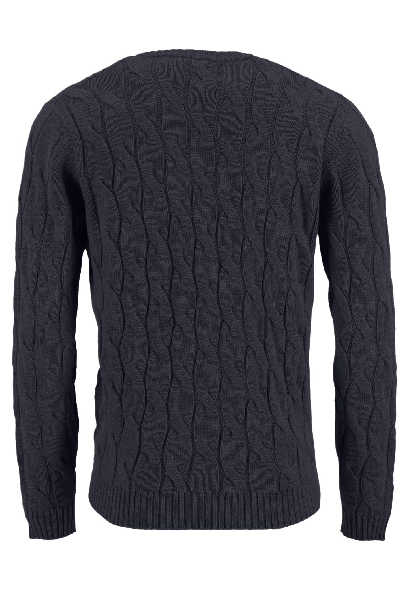 Strickpullover - 685-Navy - Blau