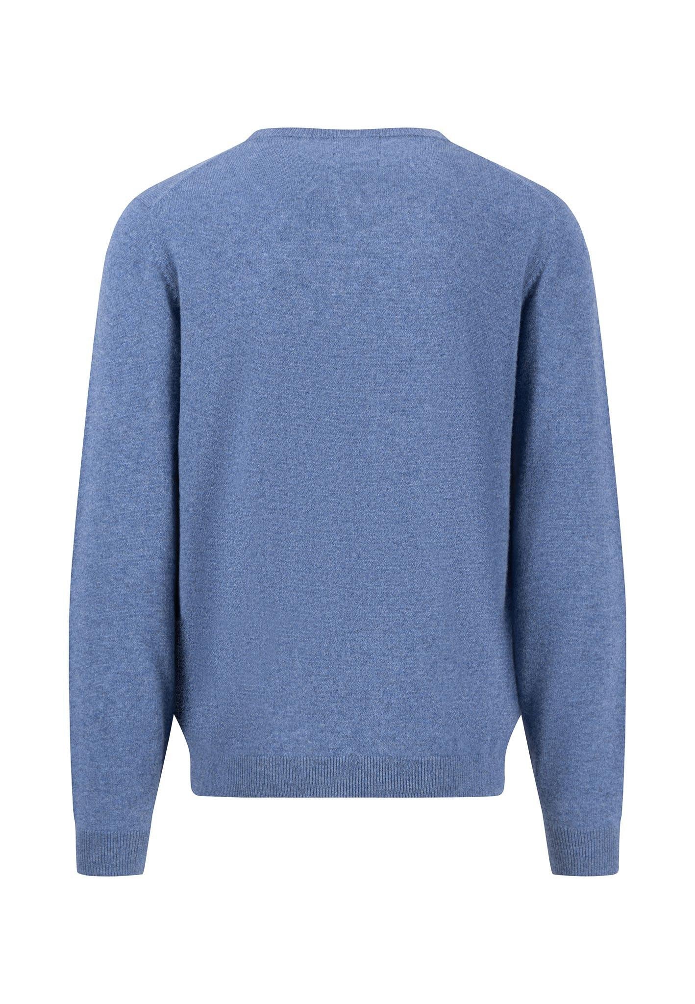 Pullover aus Kaschmir - 625-cloud blue - Blau