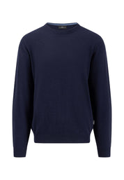 Pullover aus Kaschmir - 690-navy - Blau