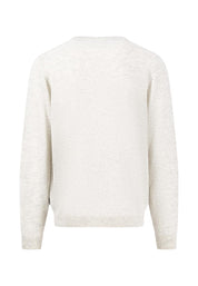 Pullover aus Kaschmir - 826-winter white - Grau