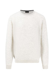 Pullover aus Kaschmir - 826-winter white - Grau