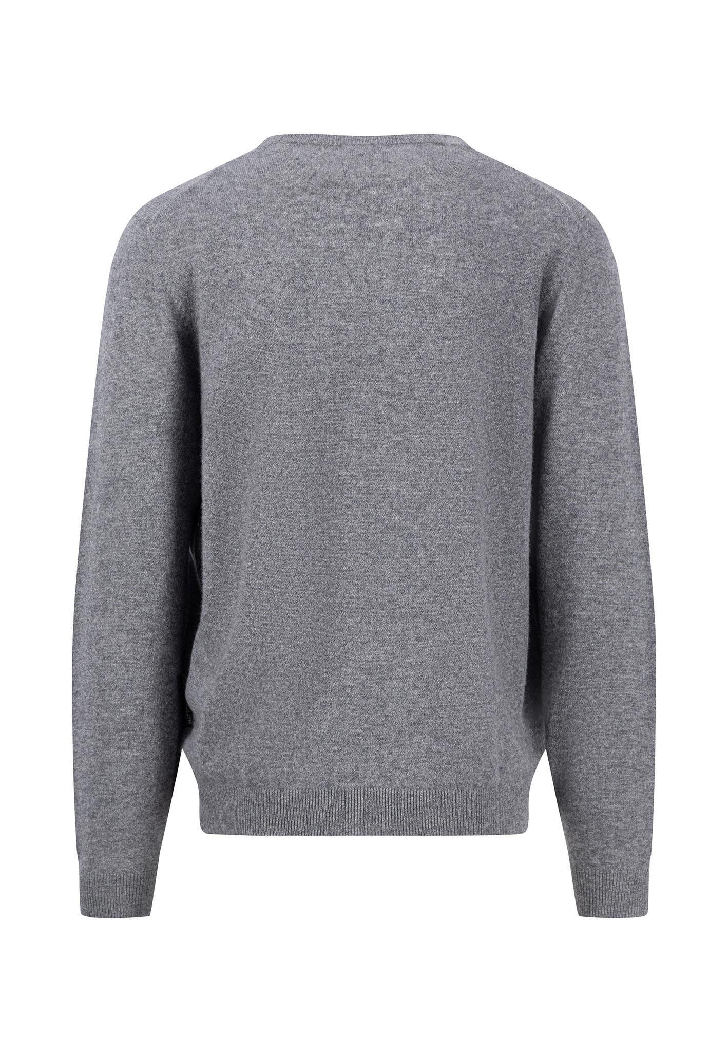 Pullover aus Kaschmir - 936-steel - Grau