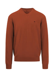 Baumwoll Pullover - 302-rust - Braun