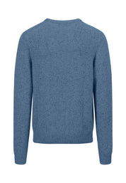 Strickpullover aus Wolle - 625-cloud blue - Blau