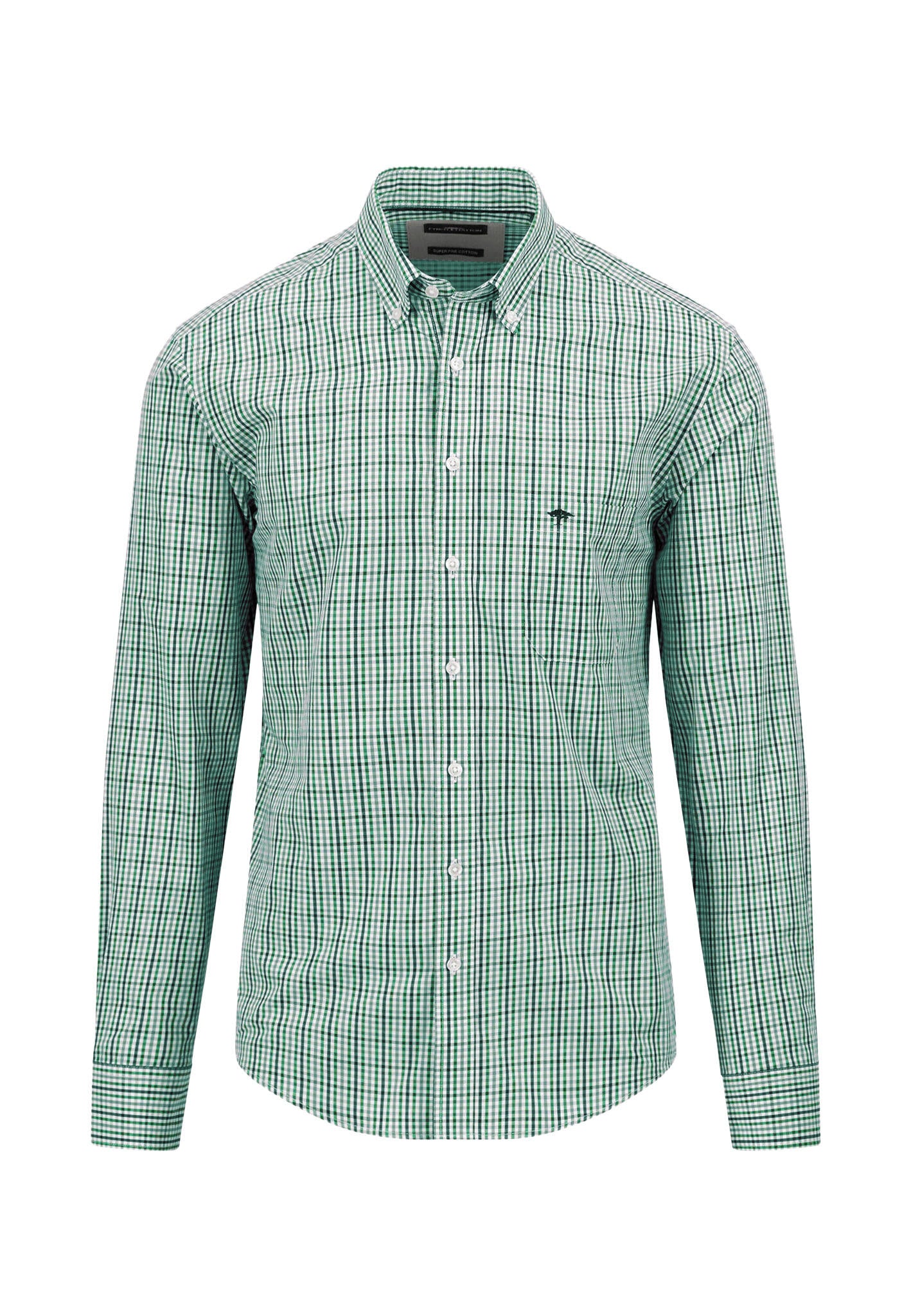 Kariertes Hemd - 721-grass green - Mehrfarbig