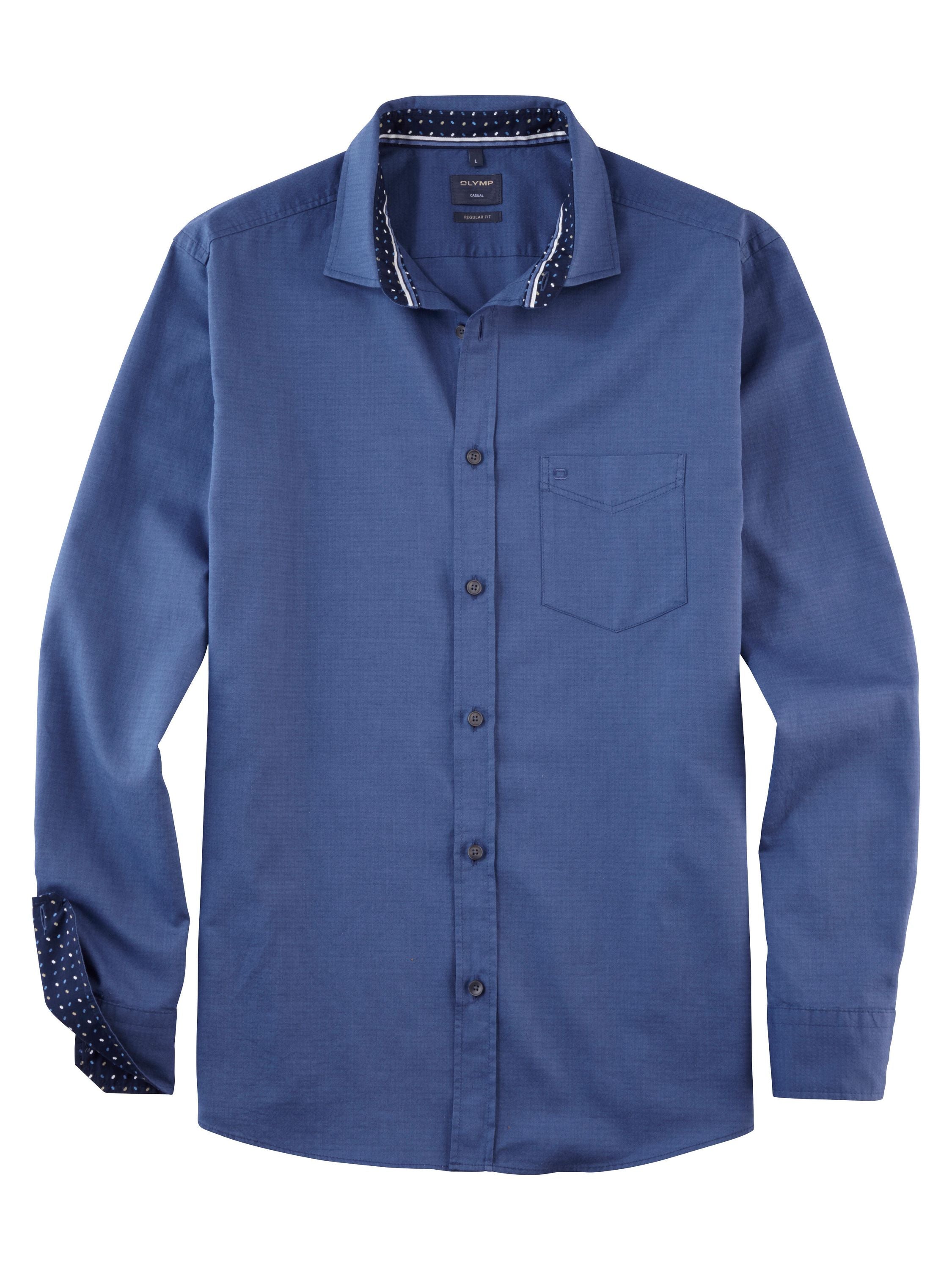 Hemd Regular Fit - 18 - Blau