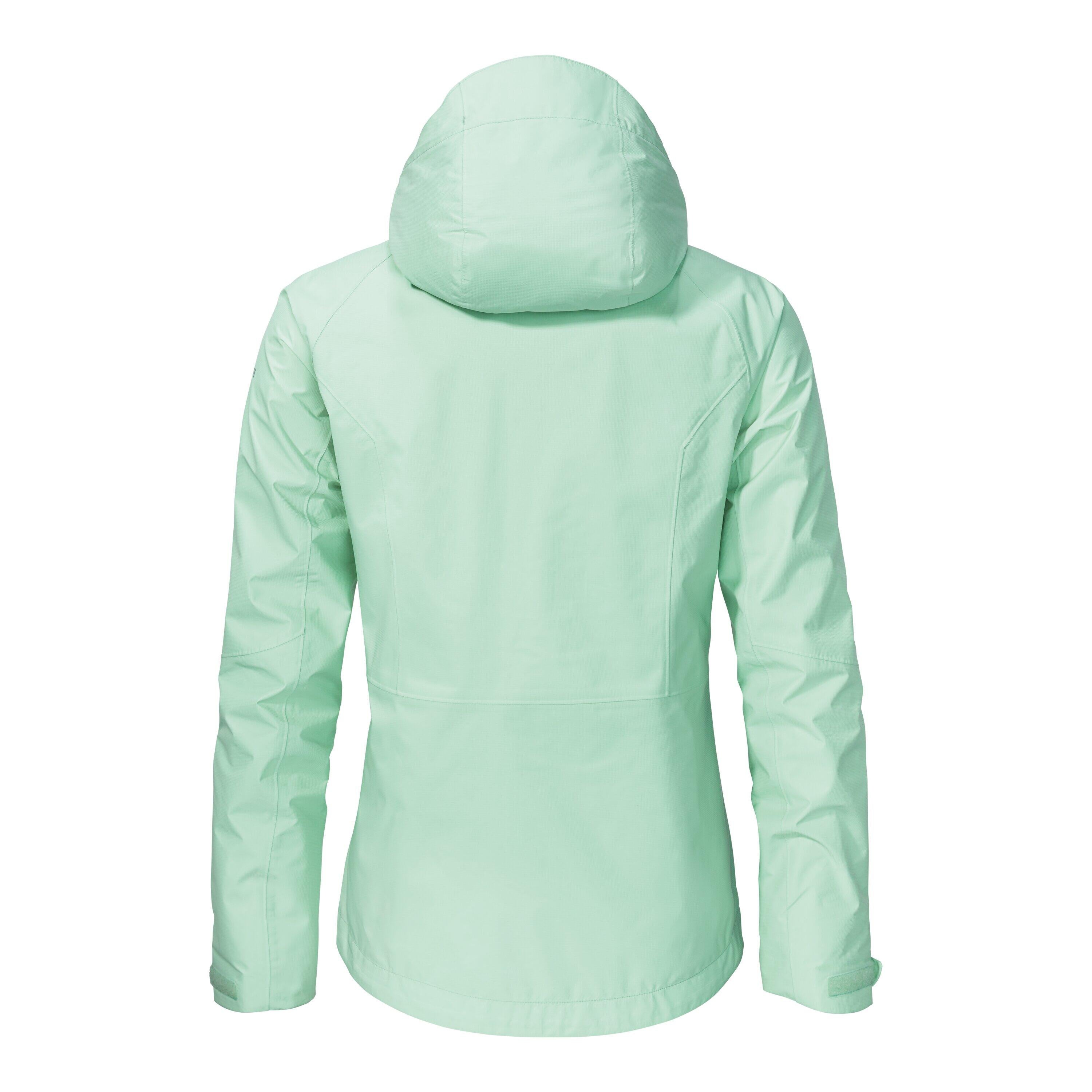 Funktionsjacke - 6205-botanicalsky - Grün