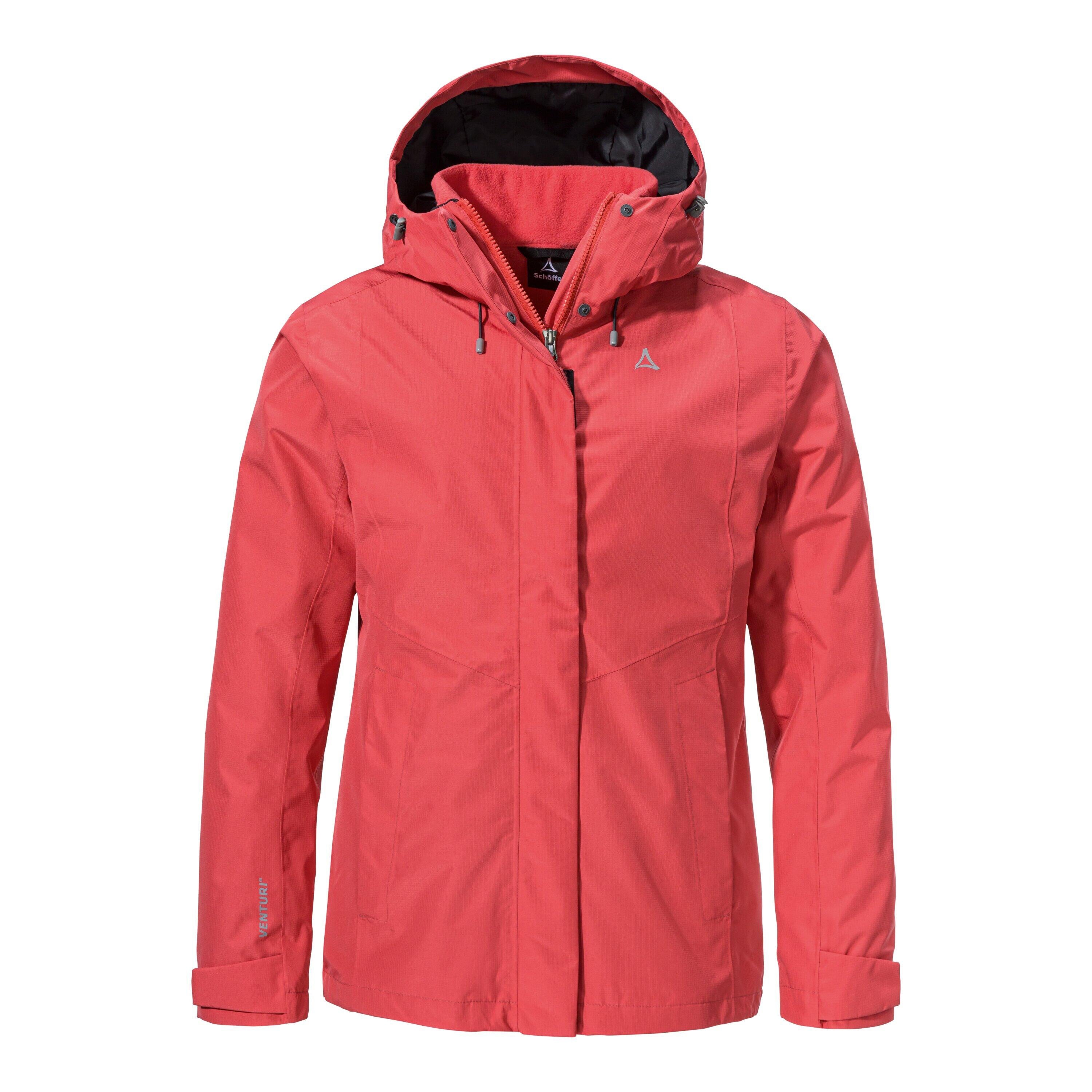 Funktionsjacke OKERE mit Kapuze - 2675-bakedrose - Rot