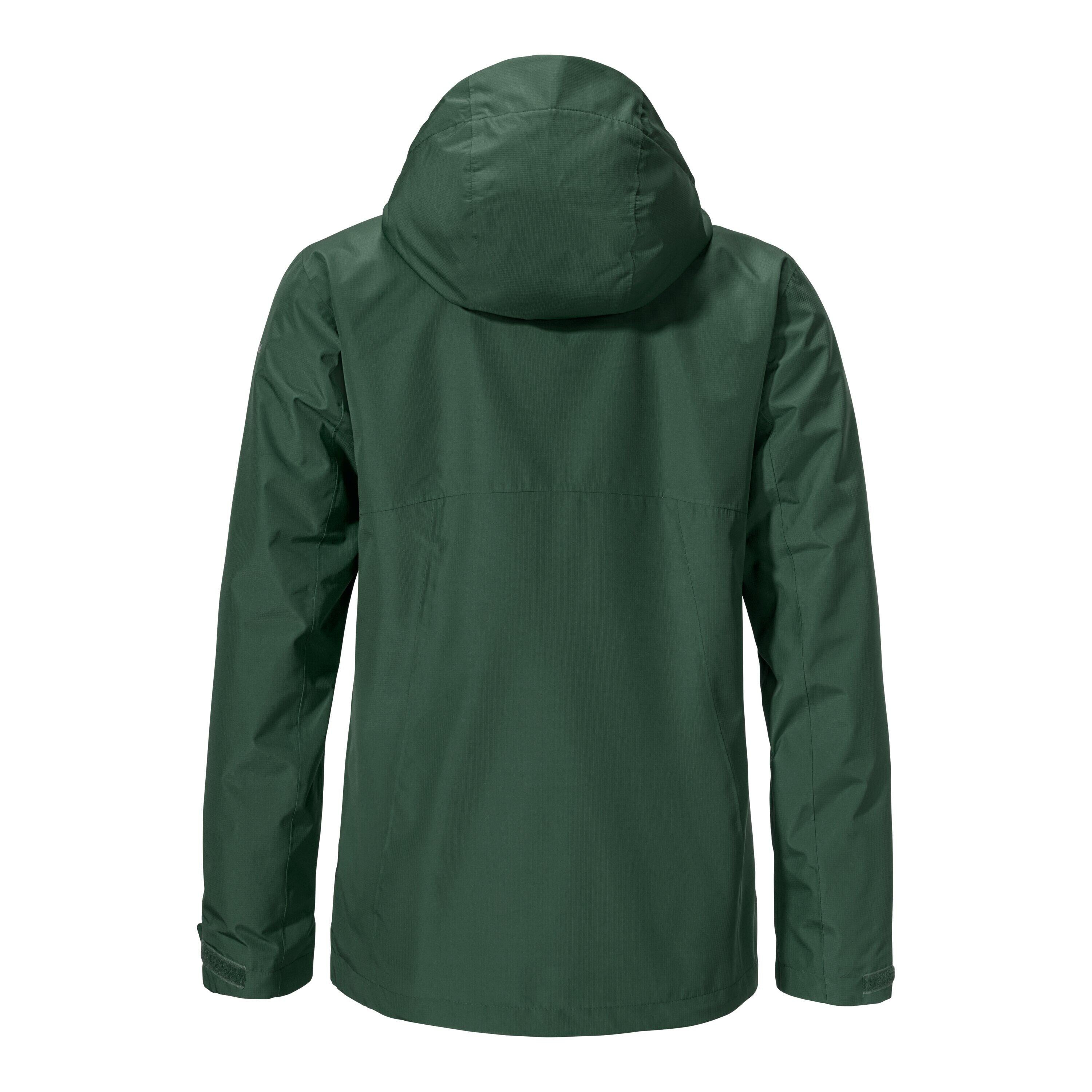 Funktionsjacke OKERE mit Kapuze - 6965-darkjade - Grün